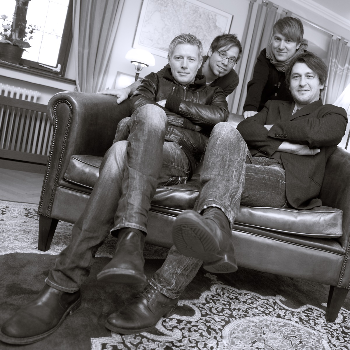 4tones - Liveband auf der Terrasse des Gasthofs Bad 9Brunnen