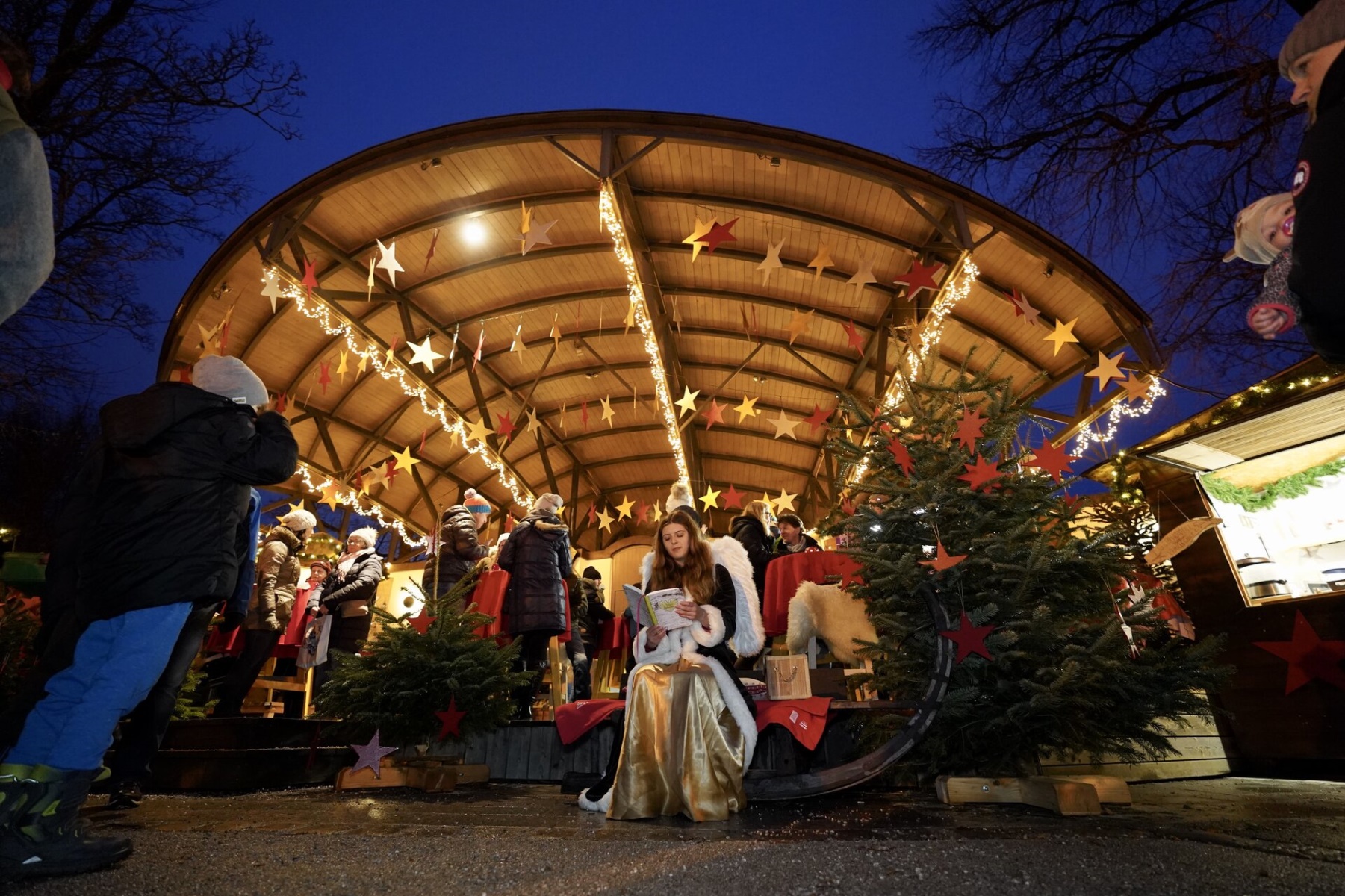 Adventmarkt Zell am See im Elisabethpark