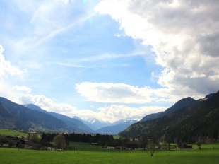 Ausblick Balkon