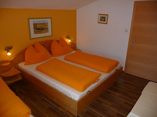 Schlafzimmer App. Hohe Tauern