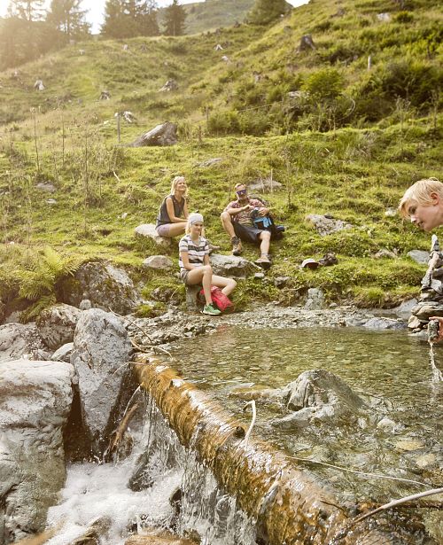 Familienwandern in Saalbach