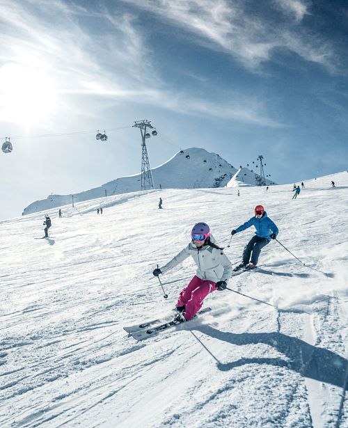 Gletscherpisten am Kitzsteinhorn