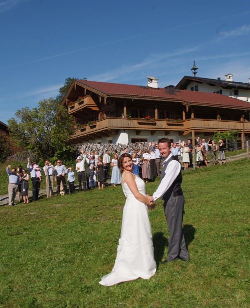Hochzeitsfeier in Maishofen