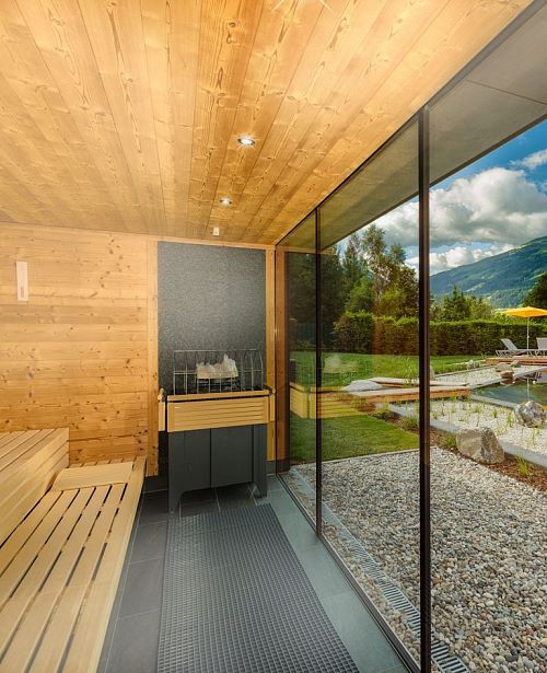 Kristall Sauna in der Gastein Therme