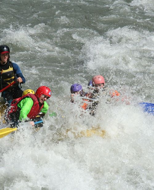 Wildwasser Rafting